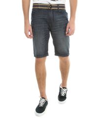 Bermuda-Jeans-Slim-com-Cinto-Azul-Escuro-7910078-Azul_Escuro_1