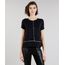Blusa-Feminina-com-Vivo-Contrastante-Manga-Curta-Decote-Redondo-Preta-9126987-Preto_1