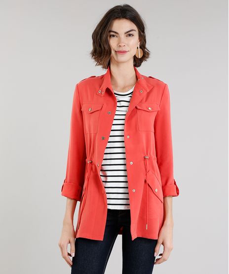 Parka-Feminina-com-Bolsos-Coral-9186344-Coral_1