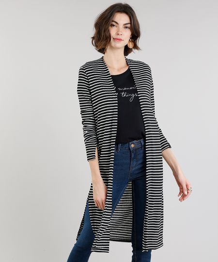 Capa-Feminina-Longa-Listrada-com-Fendas-Preta-9228717-Preto_1 Capa-Feminina-Longa-Listrada-com-Fendas-Preta-9228717-Preto_1