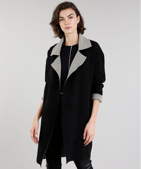 Capa-Feminina-Longa-Bicolor-em-Trico-Preta-8874036-Preto_1