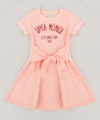 Vestido-Infantil-em-Moletom-Manga-Curta-Laranja-9247497-Laranja_1