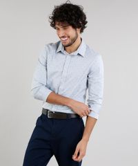 Camisa-Masculina-Slim-Estampada-Manga-Longa-Cinza-Claro-9095679-Cinza_Claro_1