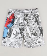 Bermuda-Infantil-Homem-Aranha-Estampada-de-Quadrinhos-Multicor-9243451-Multicor_2