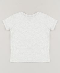Camiseta-Infantil-com-Estampa-Interativa-Animais-Manga-Curta-Gola-Careca-Cinza-Mescla-Claro-9234056-Cinza_Mescla_Claro_2