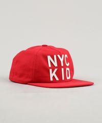 Bone-Infantil--NYC-Kid--Aba-Reta-Vermelho-9239868-Vermelho_2