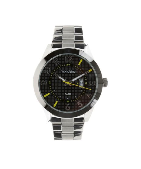 MONDAINE-ANALOGICO-CALENDARIO-5ATM--VISOR-PRETO-CAIXA-PRATA-PULSEIRA-PRATA-78555G0MVNA1-8136943_1