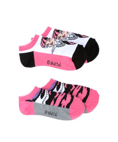 Kit-de-Meias-com-Estampa-Monster-High-Multicor-7926650-Multicor_1 Kit-de-Meias-com-Estampa-Monster-High-Multicor-7926650-Multicor_1