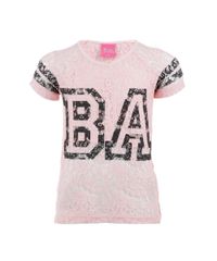 Blusa-de-Renda-com-Estampa-Barbie-Menina-Rosa-Claro-8072167-Rosa_Claro_1