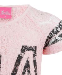 Blusa-de-Renda-com-Estampa-Barbie-Menina-Rosa-Claro-8072167-Rosa_Claro_3