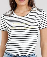 Blusa-Feminina-Listrada-com-Bordado--Wake-me-up-when-it-s-summer--Manga-Curta-Decote-Redondo-Off-White-9269597-Off_White_4