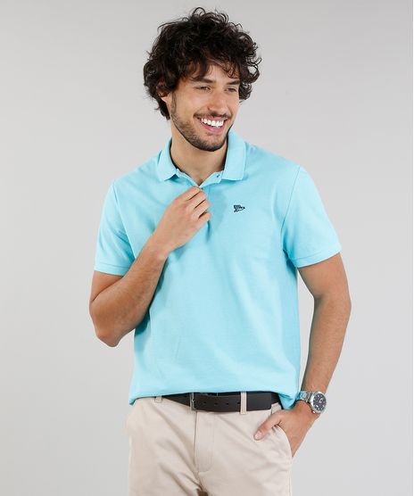 Polo-Masculina-Basica-em-Piquet-Manga-Curta-Azul-Claro-9107712-Azul_Claro_1
