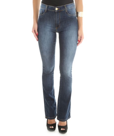 Calca-Jeans-Flare-Cintura-Alta-Sawary-Azul-Escuro-8148760-Azul_Escuro_1