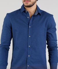 Camisa-Masculina-Slim-Estampada-Manga-Longa-Azul-Marinho-9095676-Azul_Marinho_4