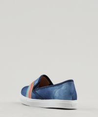 Tenis-Slip-On-Infantil-Molekinha-com-Bordado-de-Arco-Iris-Azul-9272178-Azul_3