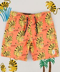 Bermuda-Infantil-Bento-Estampada-Tigre-Laranja-9190011-Laranja_2