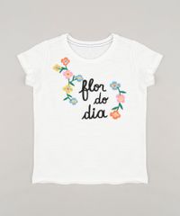 Blusa-Infantil-Fabula-com-Bordado--Flor-do-Dia--Manga-Curta-Decote-Redondo-Off-White-9225087-Off_White_1