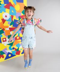 Blusa-Infantil-Fabula-Estampada-de-Folhas-Manga-Curta-com-Babado-Decote-Redondo-Off-White-9235245-Off_White_4