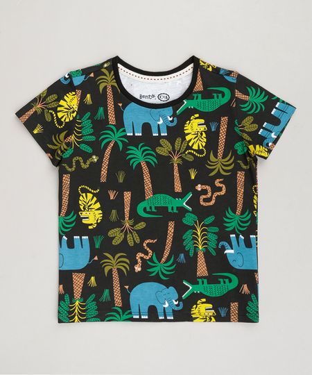 Camiseta-Infantil-Bento-Estampada-de-Folhas-Manga-Curta-Gola-Careca--Preta-9242767-Preto_1 Camiseta-Infantil-Bento-Estampada-de-Folhas-Manga-Curta-Gola-Careca--Preta-9242767-Preto_1