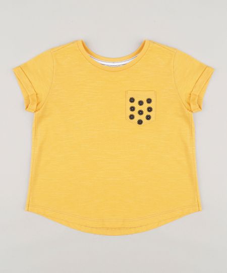 Blusa-Infantil-Fabula-com-Bolso-Bordado-Manga-Curta-Decote-Redondo-Mostarda-9225089-Mostarda_1 Blusa-Infantil-Fabula-com-Bolso-Bordado-Manga-Curta-Decote-Redondo-Mostarda-9225089-Mostarda_1