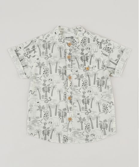 Camisa-Infantil-Bento-Estampada-Floresta-Gola-Padre-Manga-Curta-Off-White-9169658-Off_White_1