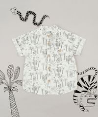Camisa-Infantil-Bento-Estampada-Floresta-Gola-Padre-Manga-Curta-Off-White-9169658-Off_White_2 Camisa-Infantil-Bento-Estampada-Floresta-Gola-Padre-Manga-Curta-Off-White-9169658-Off_White_2