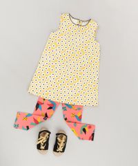 Vestido-Infantil-Fabula-Estampado-Margarida-Curto-Sem-Manga-Decote-Redondo-Amarelo-9186385-Amarelo_3