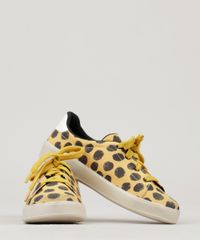 Tenis-Infantil-Fabula-Animal-Print-Amarelo-9271734-Amarelo_6