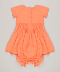 Vestido-Infantil-Fabula-com-Bordado-Floral-Manga-Curta-Decote-Redondo---Calcinha-Coral-9170756-Coral_4
