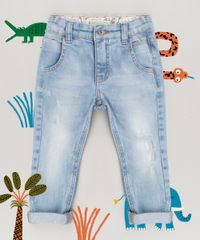 Calca-Jeans-Infantil-Slim-Bento-com-Puidos-Azul-Claro-9246009-Azul_Claro_2