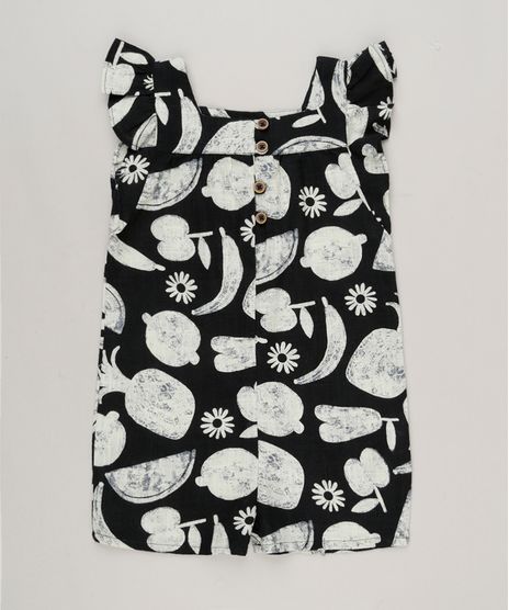 Macaquinho-Infantil-Fabula-Estampado-de-Frutas-com-Babado-Preto-9170754-Preto_1