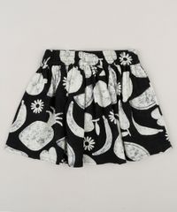 Saia-Infantil-Fabula-Estampada-de-Frutas-com-Tassel-Preta-9171306-Preto_4