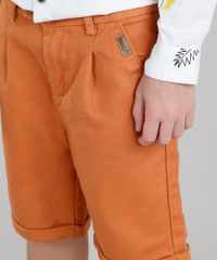 Bermuda-Infantil-Bento-com-Linho-Laranja-9183004-Laranja_5
