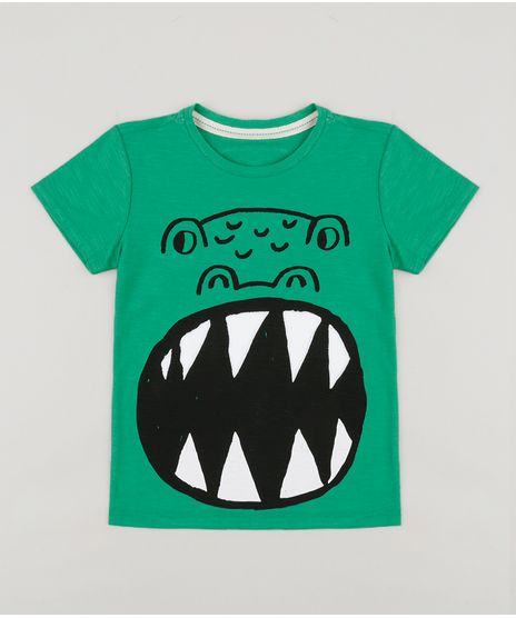 Camiseta-Infantil-Bento-Jacare-Manga-Curta-Gola-Careca-Verde-9242677-Verde_1