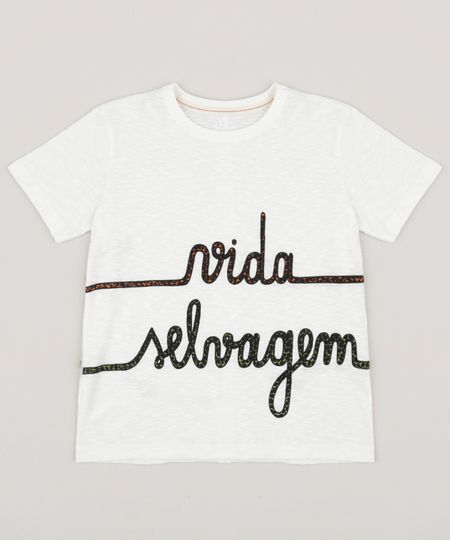 Camiseta-Infantil-Bento--Vida-Selvagem--Manga-Curta-Gola-Careca-Off-White-9242648-Off_White_1