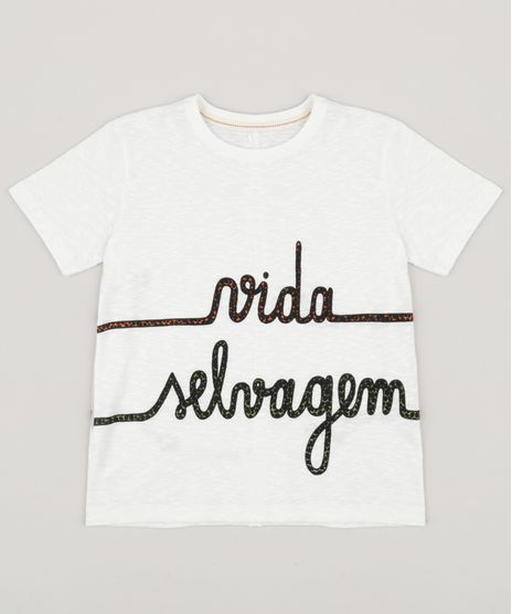 Camiseta-Infantil-Bento--Vida-Selvagem--Manga-Curta-Gola-Careca-Off-White-9242648-Off_White_1