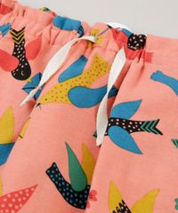 Saia-Infantil-Fabula-Estampada-de-Passaros-com-Bolsos-Coral-9164668-Coral_5