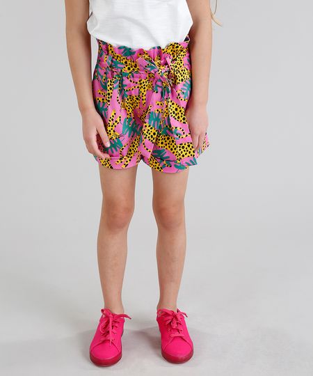 Short-Infantil-Fabula-Clochard-Estampado-de-Onca-Pink-9164780-Pink_1 Short-Infantil-Fabula-Clochard-Estampado-de-Onca-Pink-9164780-Pink_1