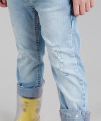Calca-Jeans-Infantil-Slim-Bento-com-Puidos-Azul-Claro-9246001-Azul_Claro_5