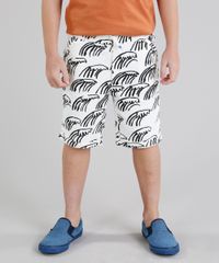 Bermuda-Infantil-Bento-Estampada-de-Ondas-com-Bolsos-Off-White-9169281-Off_White_1