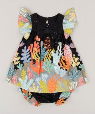 Vestido-Infantil-Fabula-com-Estampa-Fundo-do-Mar-e-Laco-Manga-Curta-Decote-Redondo---Calcinha-Preto-9183735-Preto_1