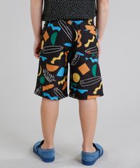 Bermuda-Infantil-Bento-Estampada-com-Prancha-de-Surf-Preta-9172173-Preto_2