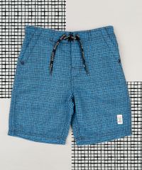 Bermuda-Infantil-Bento-Estampada-Quadriculada-com-Bolsos-Azul-9172174-Azul_6