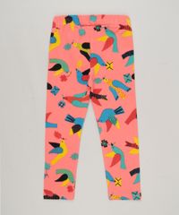 Calca-Legging-Infantil-Fabula-Estampada-de-Passaros-Coral-9225111-Coral_4