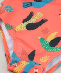 Maio-Body-Infantil-Fabula-Estampado-de-Passaros-com-Babado-Manga-Longa-Coral-9229588-Coral_6