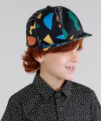 Bone-Infantil-Bento-Aba-Reta-Estampado-Geometrico-Preto-9232861-Preto_3