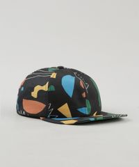 Bone-Infantil-Bento-Aba-Reta-Estampado-Geometrico-Preto-9232861-Preto_4