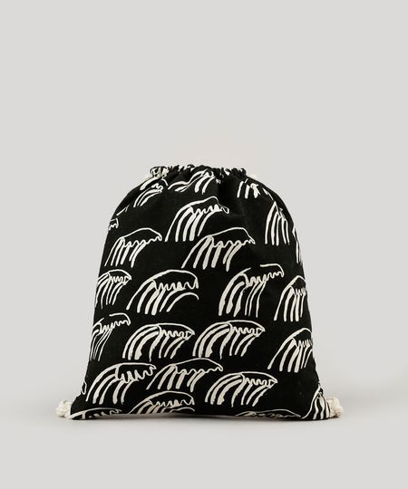 Mochila-Saco-Infantil-Bento-Estampada-de-Ondas-Preta-9234915-Preto_1