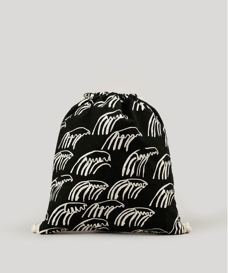 Mochila-Saco-Infantil-Bento-Estampada-de-Ondas-Preta-9234915-Preto_1