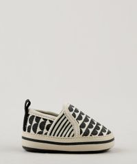 Tenis-Infantil-Fabula-Slip-On-Estampado-Geometrico-Bege-Claro-9275465-Bege_Claro_1